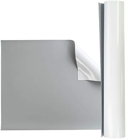 Pacific Arc Vinyl Board Cover. Self Healing and Stain Resistant Gray/White Sheet, 37.5 inches by 48 inches