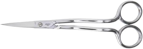 Gingher 6" Double-Curved Embroidery & Applique Scissors for Crafting