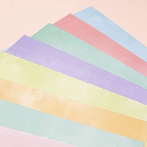 Craftelier - Cardstock Set Watercolour | Pack of 24 Double Sided Cardstock for Cardmaking, Scrapbooking and Craft Projects | Weight 240 grams | Size 30,48 cm x 30,48 cm (12" x 12")