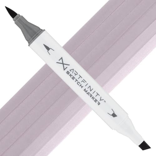 Artfinity Sketch Markers - Ash Lavender V9-4, Vibrant, Professional, Dye-Based Alcohol Markers for Artists, Drawing, Travel, & More