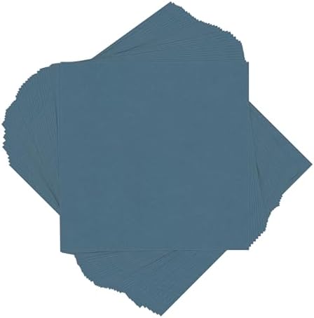 Steel Blue 15x19 Uncut Premium Mat Board - No Opening - 50 Mats
