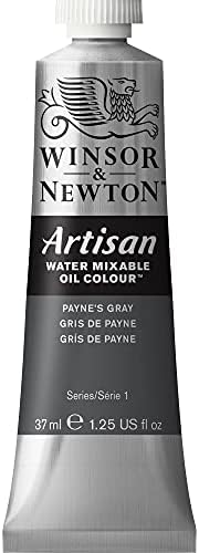 Winsor & Newton Artisan Water Mixable Oil Paint, 37ml, Paynes Gray
