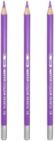 PATIKIL Watercolor Pencils Coloring Drawing Pencils Set Wisteria 3 Pcs