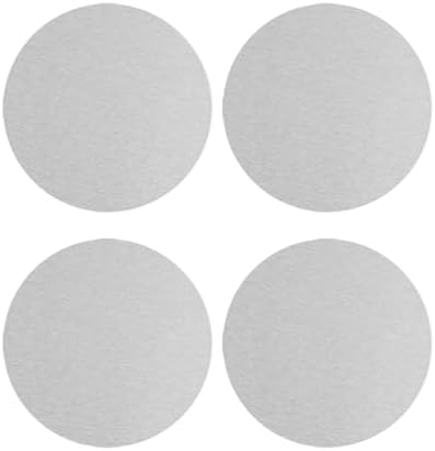 6061 Aluminum Disc 4 Inch, 9 Gauge (3mm) Thick Round Metal Stamping Blank,Aluminum Plate for Machining, DIY, 4 PCS