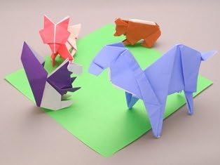 [Taro's Origami Studio] Large 10 Inch One Sided 50 Colors 50 Sheets Square Easy Fold Premium Japanese Paper for Beginner (Gold and Silver Included) Made in Japan