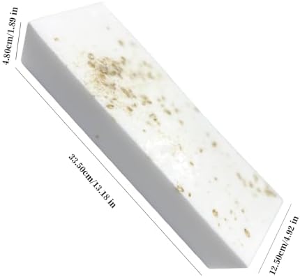 Oatmeal Soap Base, Melt and Pour Soap Base for Soap Making Easy Cutting 5.2 LB