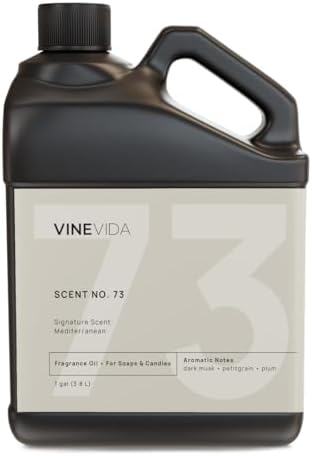 VINEVIDA [128oz] Scent No.73 Fragrance Oil for Candle Making and Soap Making - Premium Candle Scents for Soy Candles