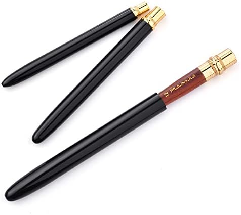 Travel Watercolor Brushes, Fuumuui 3Pcs Plein Air Elegant Sable Water Color Brushes with Pocket Size Leather Pouch Perfect for Watercolor Gouache Ink Painting