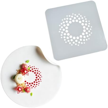 2pcs/lot Elegant Lace Pattern Silicone Mat Hollow Out Dot Pattern