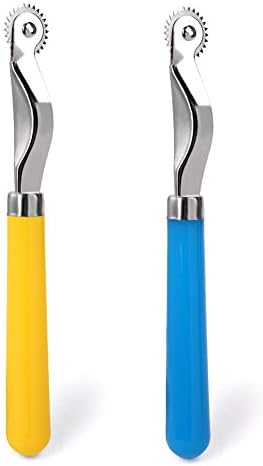 Lunarm Tracing Wheel Sewing Tool 2pcs Steel Needle Point Tracing Wheel