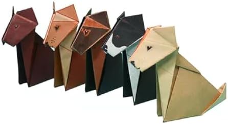 Gift Republic Dogs DIY Origami Kit, Multicolor