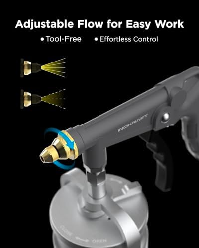 InoKraft Undercoating Spray Gun Kit with Suction Feed Cup