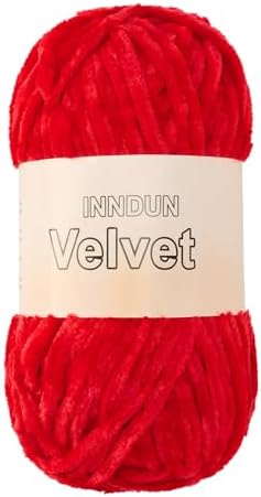 Soft Velvet Chenille Yarn for Crocheting, Super Bulky Yarn for Blankets