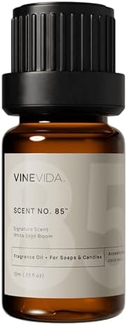 VINEVIDA [0.33oz] Scent No.85 Fragrance Oil - Natural Candle Scents for Candle & Soap Making - Made in USA