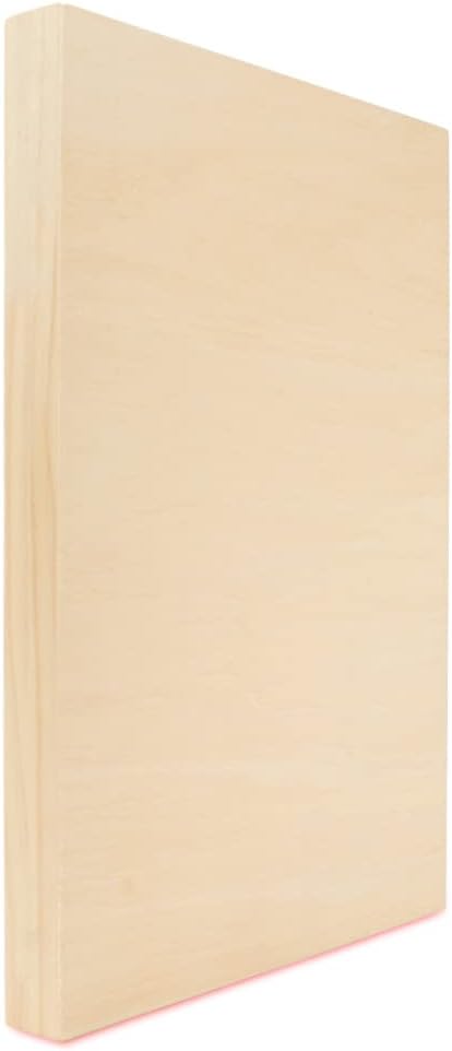 Birch Painting Panel 13 x 19 x 1-1/2-inch, Pack of 2 Wood Canvas Boards for Painting, Blank Signs for Crafts, by Woodpeckers