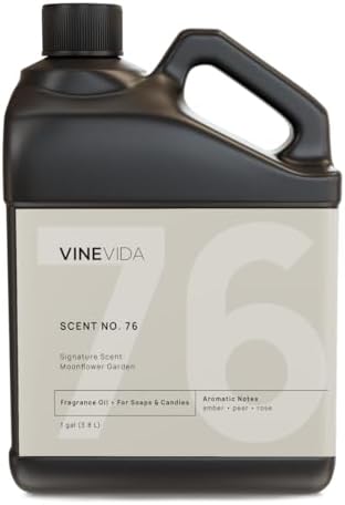 VINEVIDA [128oz] Scent No.76 Fragrance Oil for Candle Making and Soap Making - Premium Candle Scents for Soy Candles