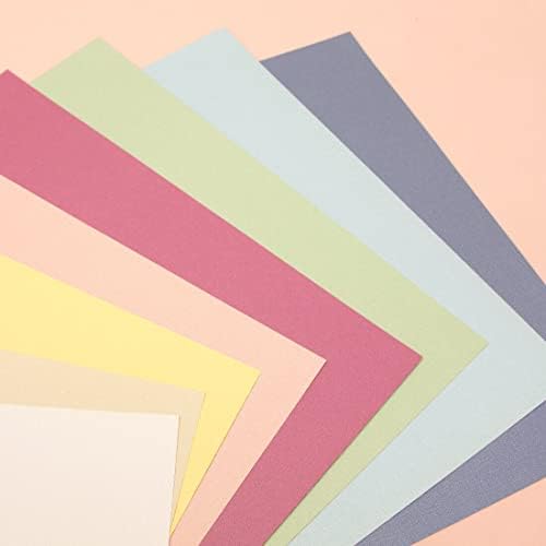 Craftelier - Cardstock Set Pearlescent Pastel Texture | Pack of 24 Double Sided Cardstock for Card Making, Scrapbooking and Craft Projects | Weight 216 grams | Size 30,48 x 30,48 cm (12" x 12")