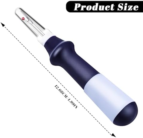 Needle and Thread Seam Ripper, Rippers for Sewing and Thread,Remover Stitch Tool for Hand Sewing, Knitting, Cross Stitching, Embroidery and Thread Removal (Blue)