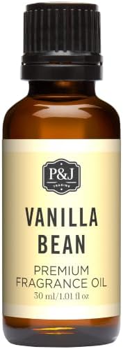 P&J Trading Fragrance | Vanilla Bean Oil 30ml - Candle Scents for Candle Making, Freshie Scent, Soap Making Supplies, Diffuser Oil Scents