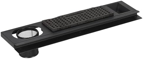SD STUDIO DESIGNS Modern Premier Metal Tray for Art/Craft Table, 24 Inch, Black