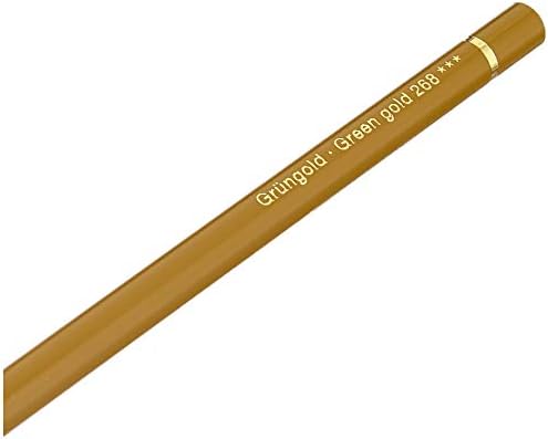 Faber-Castell Polychromos Artists' Single Pencil - Colour 268 Green Gold