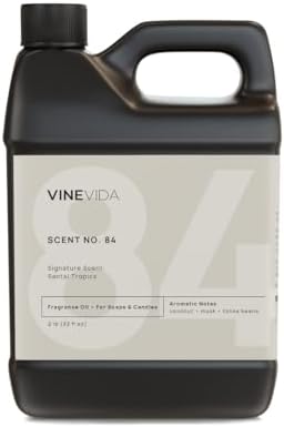 VINEVIDA [32oz] Scent No.84 Fragrance Oil for Candle Making and Soap Making - Premium Candle Scents for Soy Candles