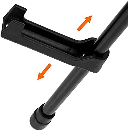 Amazon Basics Tabletop Instant Easel, Black Steel, Portable Tripod for Paintings, Signs, Posters, Adjustable Display (Pack of 2)