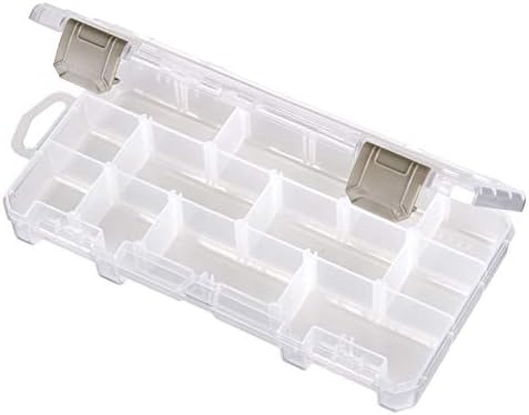 ArtBin 3003AB Solutions Small Box, Art & Craft Supply Organizer with Removable Dividers, [1] Plastic Storage Box