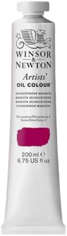 Winsor & Newton Artists' Oil Paint, 200ml Tube, Quinacridone Magenta