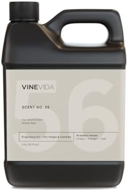 VINEVIDA [32oz] Ocean Rain Fragrance Oil for Candle Making and Soap Making - Premium Candle Scents for Soy Candles