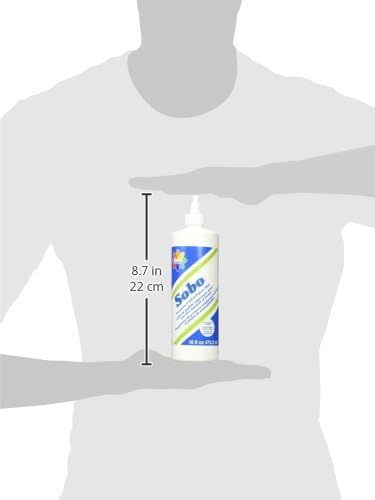 Plaid Delta Sobo (16 Ounce), Glue, 16 oz