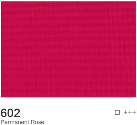 AUREUO Permanent Rose Acrylic Paint, 4 Fl Oz / 120ml Single Tube, Rich Pigment Art Craft Paints for Canvas, Rocks, Wood, Ceramic, Fabric - Art Supplies for Beginners, Professionals, Artists