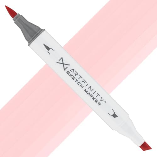Artfinity Sketch Markers - Frozen Strawberry R7-2, Vibrant, Professional, Dye-Based Alcohol Markers for Artists, Drawing, Travel, & More