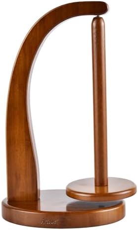 Yarn Holder for Crocheting with Magnetic Yarn spinner-Dark Brown-Standard