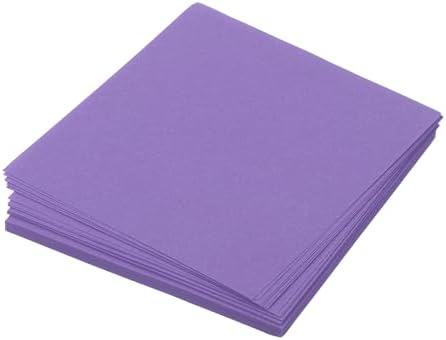 MECCANIXITY 50 Sheet Origami Paper Double Sided Deep Purple 2.5x2.5 Inch Square Sheet for Art Craft Project, Beginners, Gift Decoration