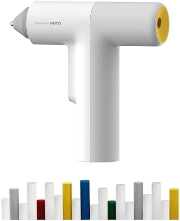 HOTO Easyflow Hot Glue Gun, Auto Dispensing Glue Gun (40 Glue Sticks)