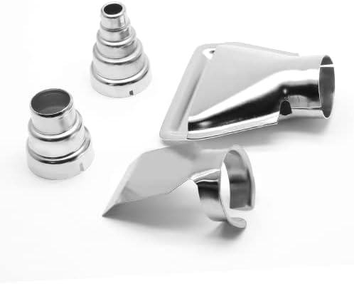 4 Pcs Heat Gun Nozzles Kit Stainless Steel Heat-Resistant Nozzles