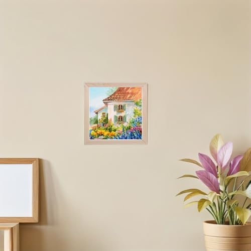 Wood Canvas Frame 30x30cm Stretcher Bar Kit for Oil Painting