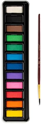 Royal & Langnickel Watercolor Painting Set W/Tin