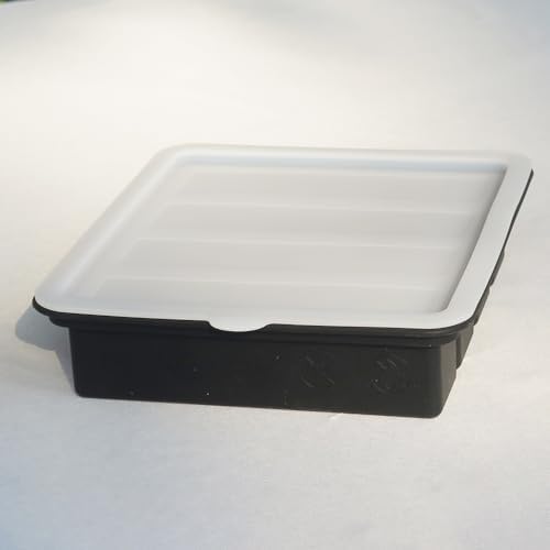 Silicone Butter Mold with Lid - Non-Stick Butter Tray for Making 4 Butter Sticks - Silicone Butter Mould Container Forms for Making Herb Butter Candles Baking Cookies-Smart Kitchen Gadget (Black)