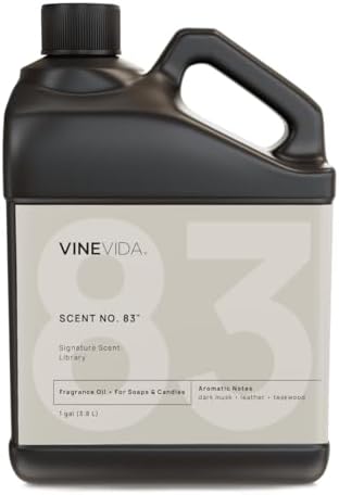 VINEVIDA [128oz] Scent No.83 Fragrance Oil for Candle Making and Soap Making - Premium Candle Scents for Soy Candles