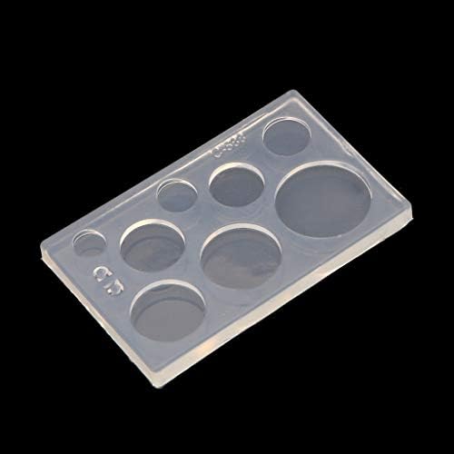 Ellipses Soap 6-Cavity Mold UV Epoxy Resin, A
