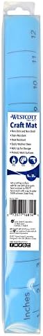 Westcott ‎16814 Projectmate Non-Stick Silicone Mat for Crafts, Glue Guns, Size 9 x 12 In