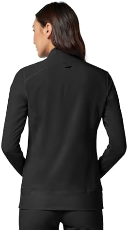 Cherokee iFlex Scrub Jacket for Women 2 Pocket Zip Front