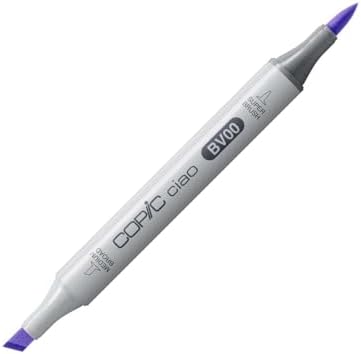 Copic Markers BV000 Ciao with Replaceable Nib, Iridescent Mauve