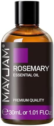 MAYJAM Rosemary Essential Oil for Hair Growth, Hair & Skin Care, 1.01fl.oz