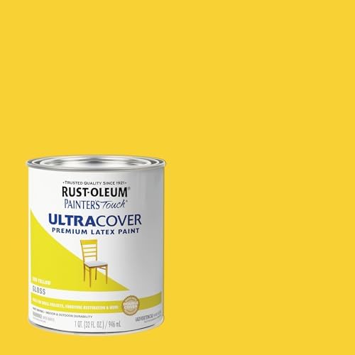 Rust-Oleum Painter's Touch Brush On Paint, Gloss Sun Yellow
