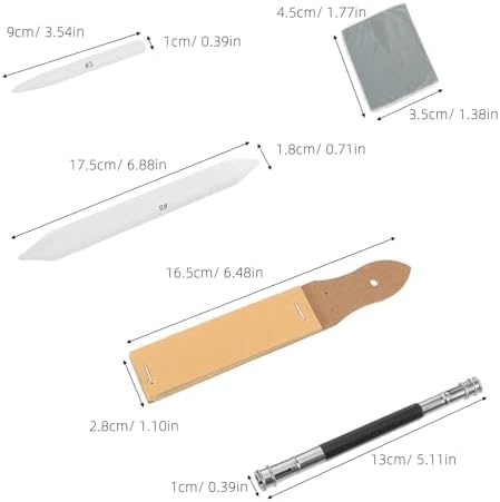 WRITWAA 33pcs Blending Stump and Tortillon Drawing Set with Sandpaper Sharpeners, Pencil Extension Tools, and Kneaded Erasers for Artists and Sketching Enthusiasts