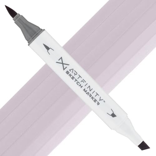 Artfinity Sketch Markers - Dull Lavender V9-3, Vibrant, Professional, Dye-Based Alcohol Markers for Artists, Drawing, Travel, & More