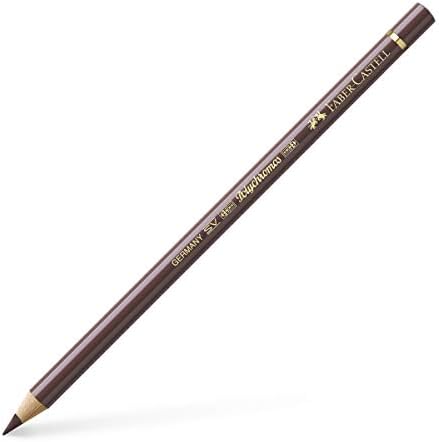 Faber-Castell Polychromos Artists' Single Pencil - Colour 176 Van Dyck Brown
